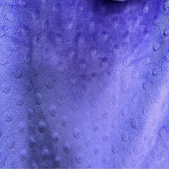 Triple Flip Purple Bubble Dot Fleece Zip up Sweater Size 10​ - Picture 9 of 12